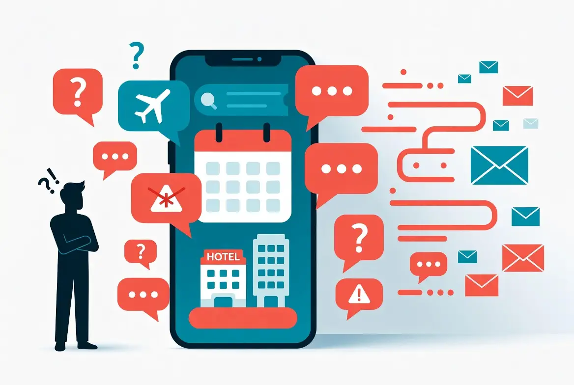 booking platform communication mistakes