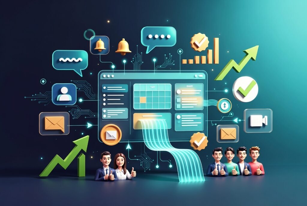 booking platform communication