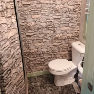 Sleeping Bear Cabin Bathroom - StayBnB managed property